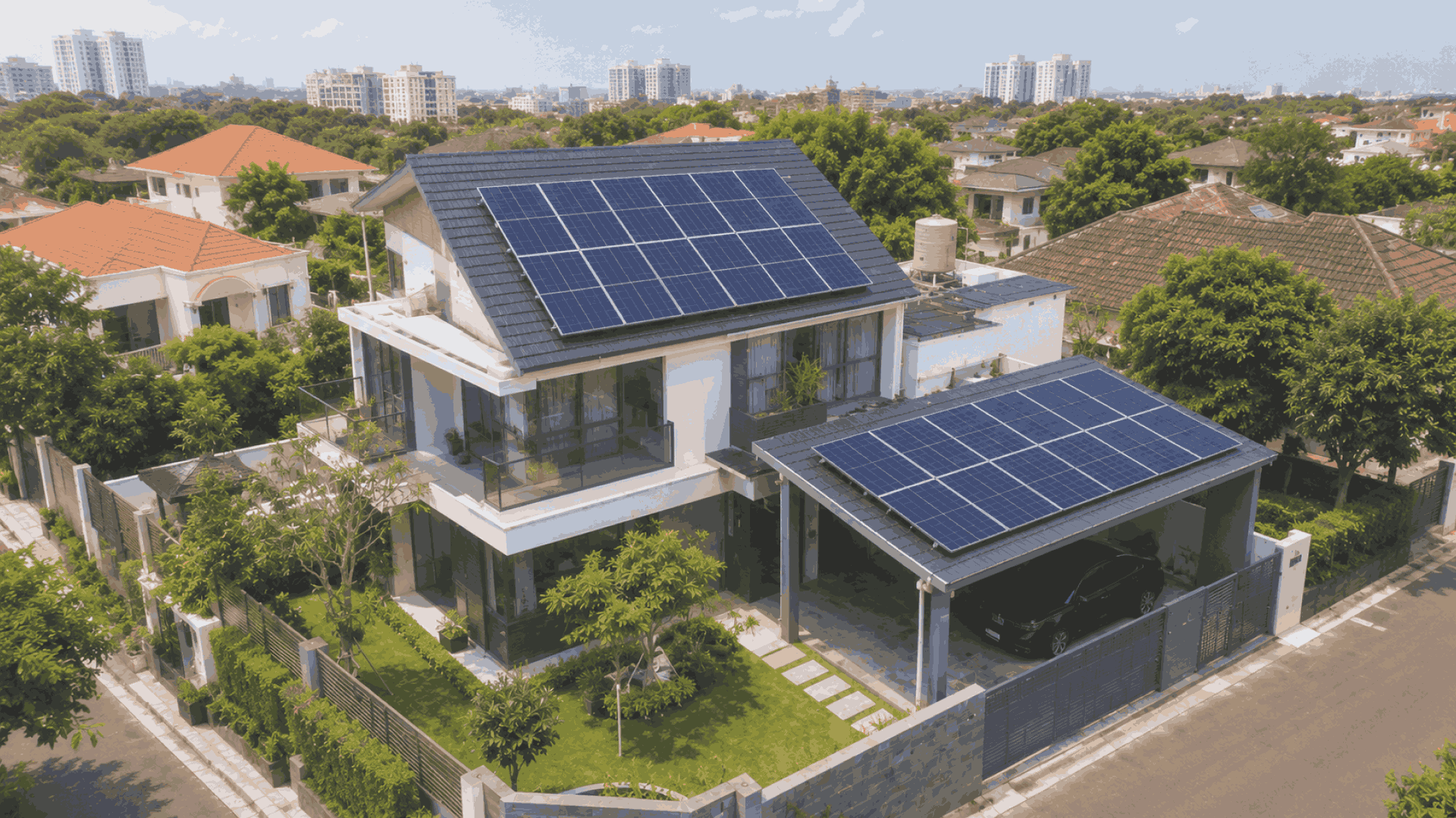 Layanan Panel Surya Rumah Etrama Nusa Energi