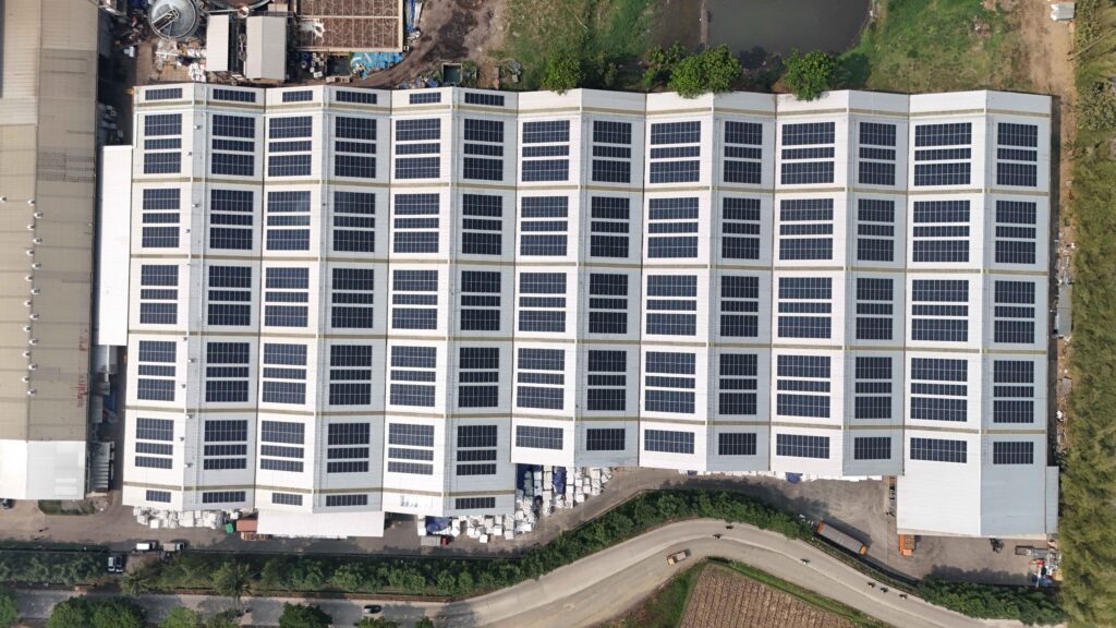 Instalasi PLTS Industri